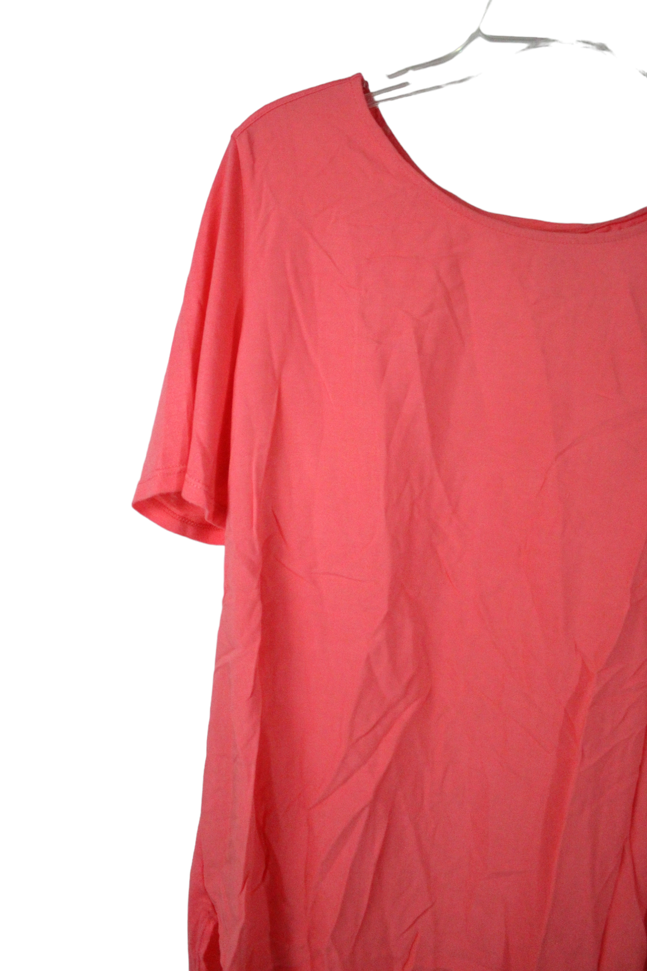 Faded Glory Coral Blouse | L