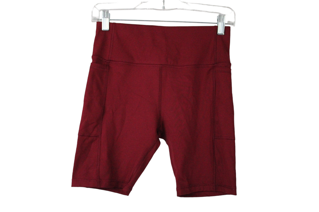 Athletic Works Red Biker Shorts | S