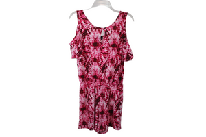 Joe Boxer Pink Tie-Dye Romper | M