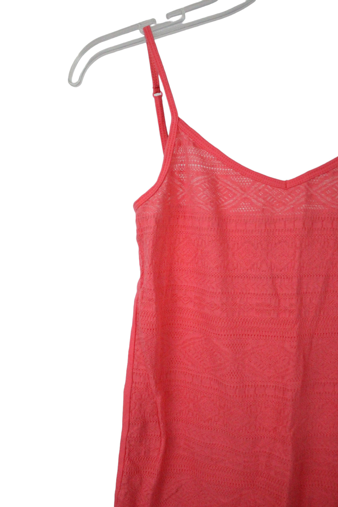 Aeropostale Coral V-neck Cami | S