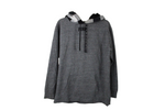 PINK Gray Heathered Hoodie | M