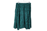 Vintage Union Made Green Skirt | 35"