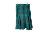 Vintage Union Made Green Skirt | 35"