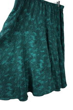 Vintage Union Made Green Skirt | 35"