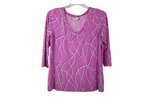 Linea By Louis Dell'Olio Pink Pearl Top | L