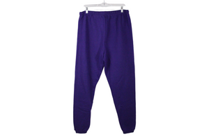 Jerzees Purple Sweatpants | XL