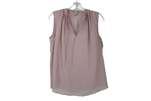 H&M Pink Chiffon Top | XXS