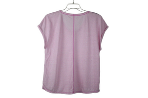 T By Talbots Pink Heathered Top | XL