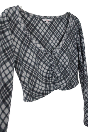 New with tag colsie brand pajama top , Plaid