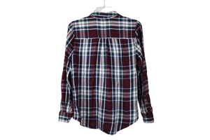 SO Maroon Plaid Favorite Shirt | M