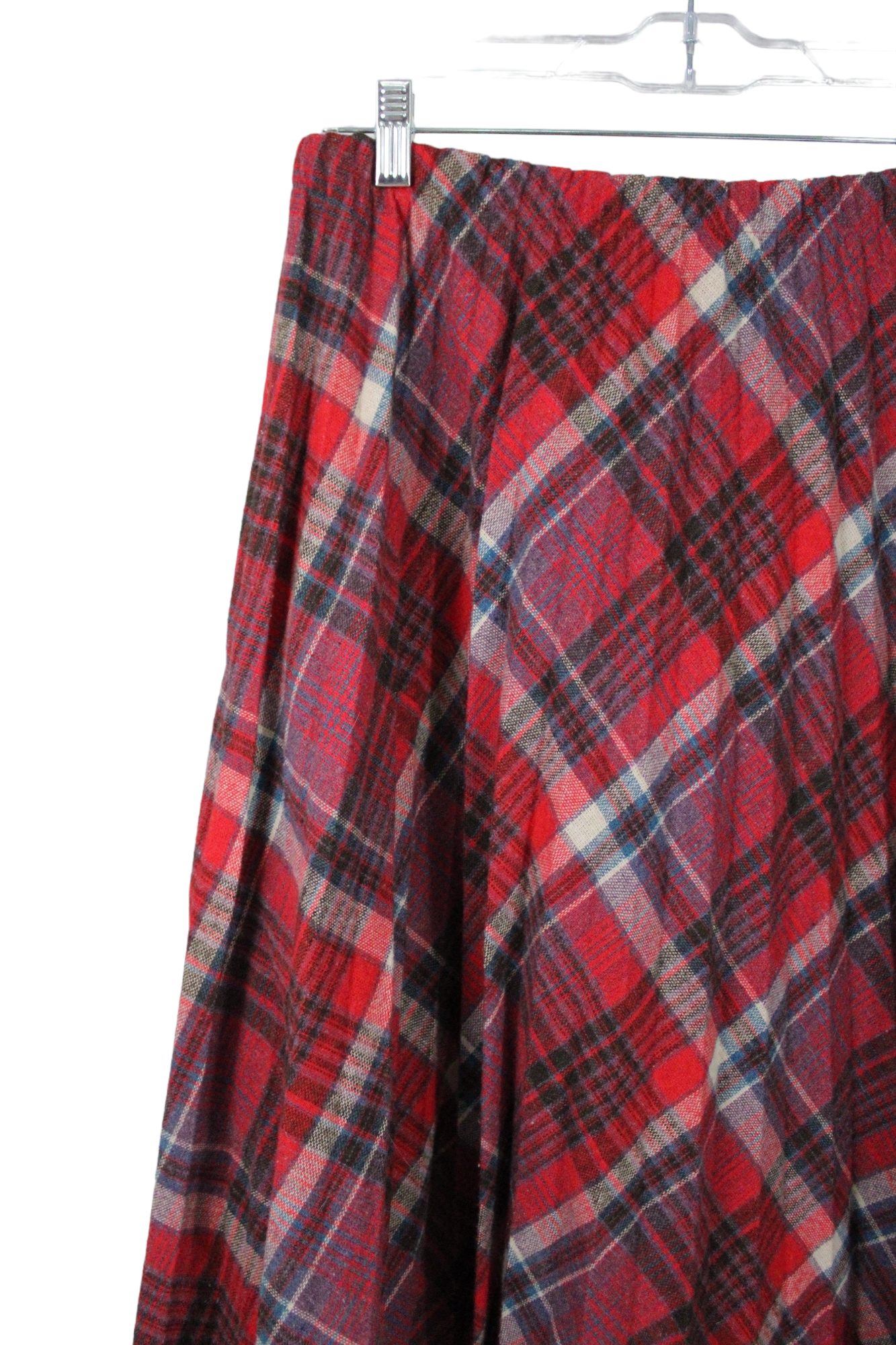 Take 1 Vintage Wool Plaid Pleated Skirt | 16