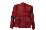 Vintage Bentley Red Plaid Blazer | 8