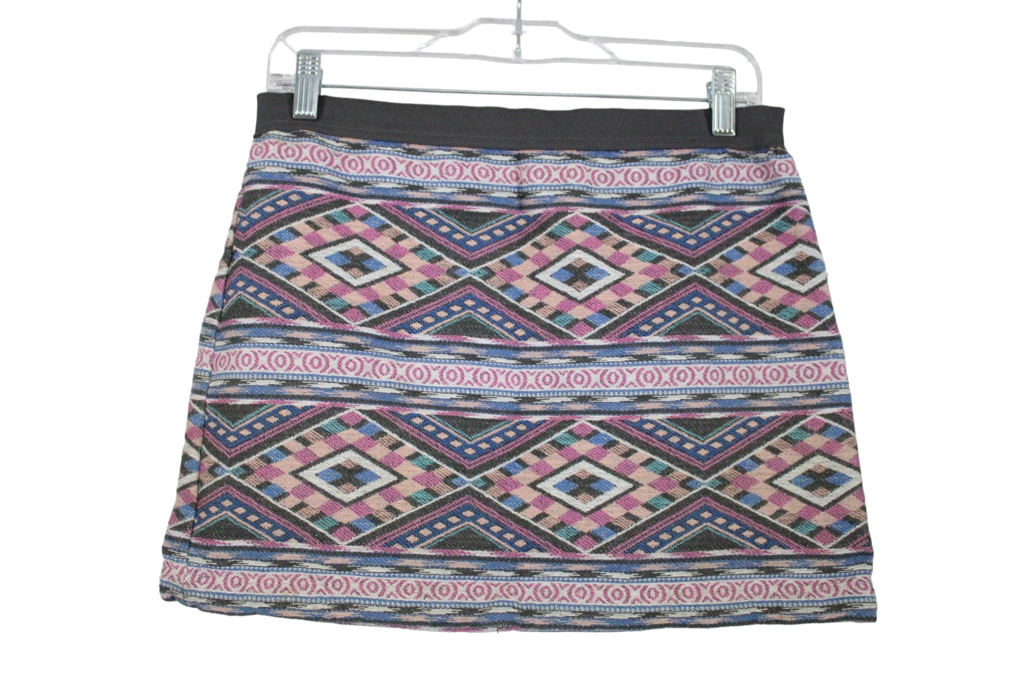 American Eagle Pink Gray Skirt | 4