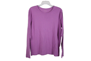 Preswick & Moore Pink/Purple Long Sleeved Top | L