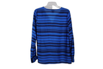 Ann Taylor Blue Striped Blouse | XS