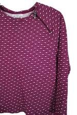 Liz Claiborne Pink Polka Dot Top | Petite XL