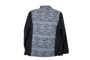 Gray Fleece Jacket | L