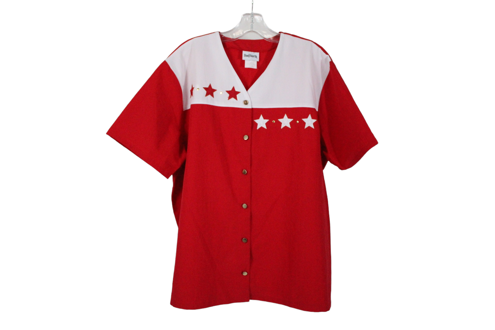 Bonworth Red Star Top | L Petite