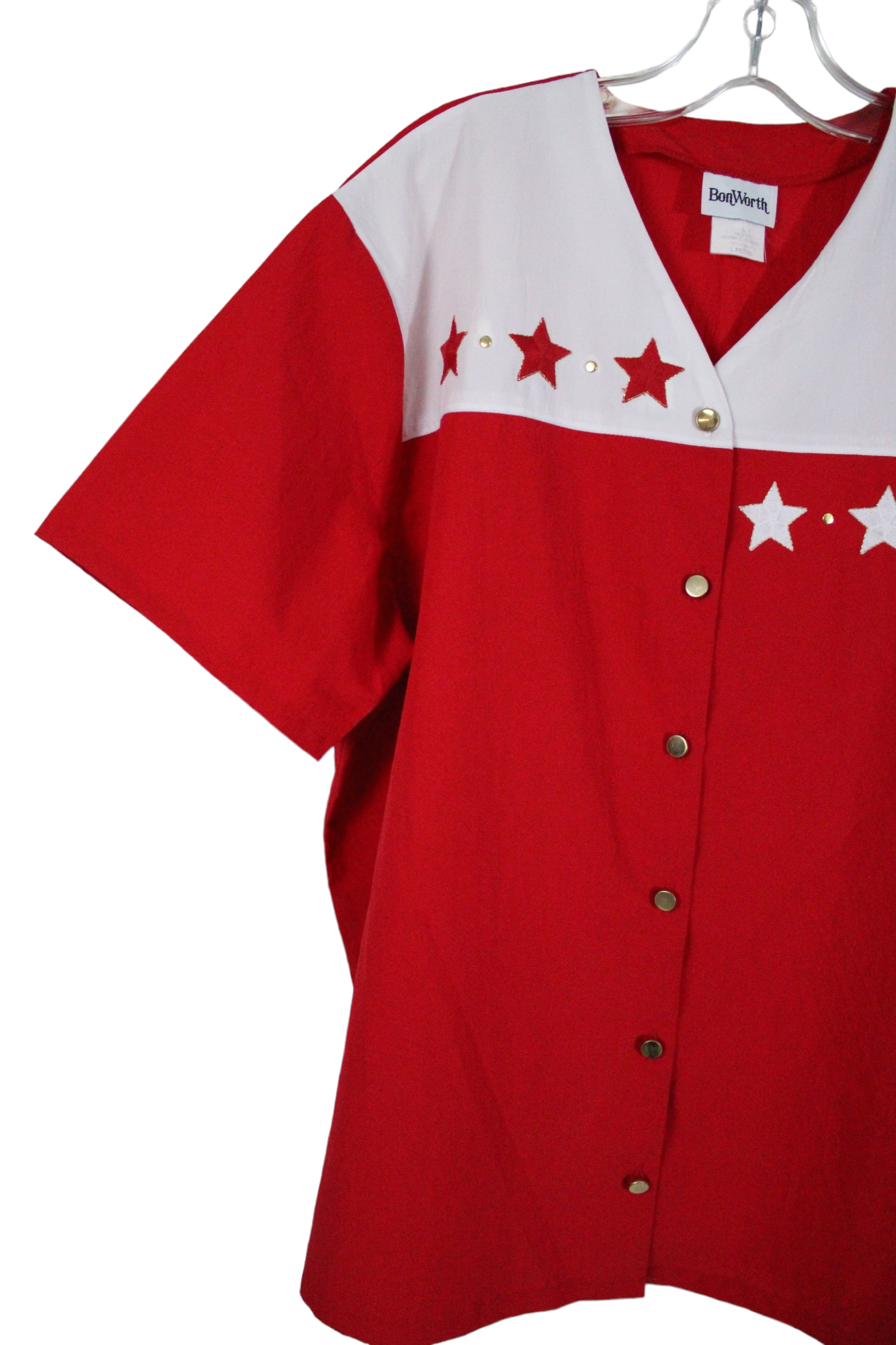 Bonworth Red Star Top | L Petite