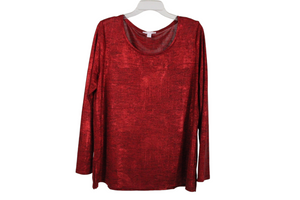 Westport 1962 Red Shimmer Top | XL