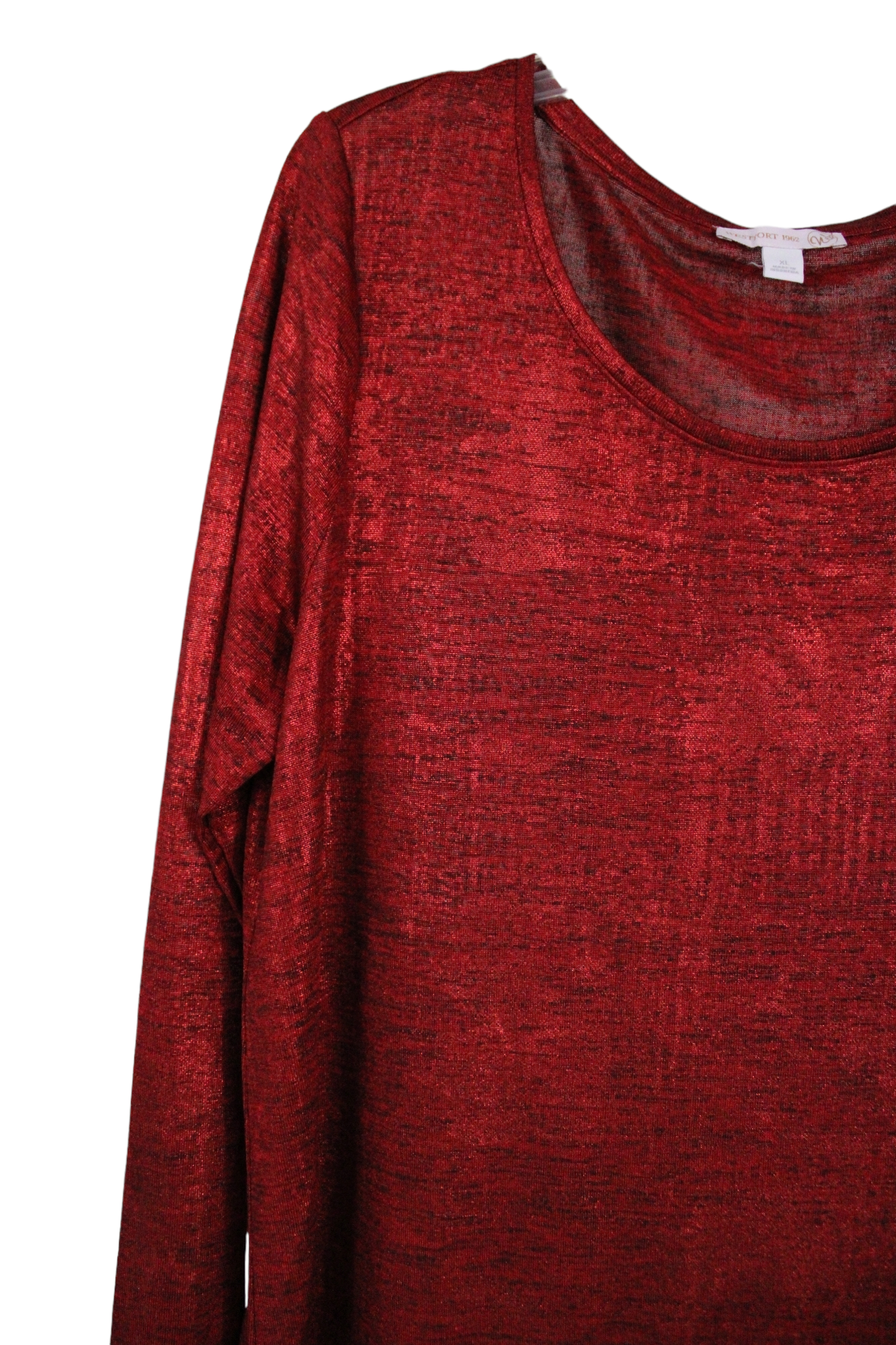 Westport 1962 Red Shimmer Top | XL