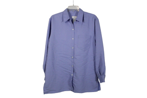 Liz Claiborne LizSport Purple Suede Finish Top | M