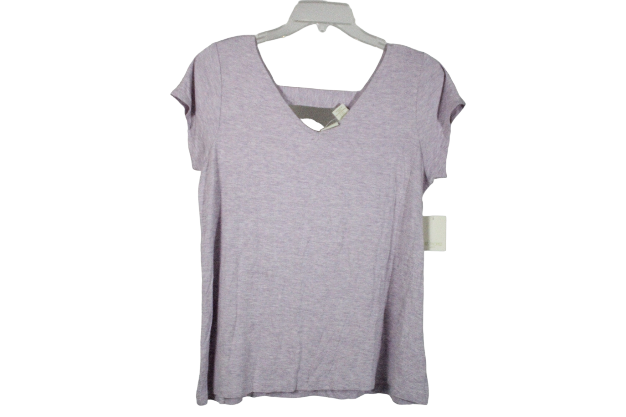 St. Tropez West Light Purple Top | L