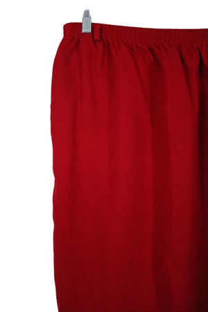 Alfred Dunner Red Skirt | 16