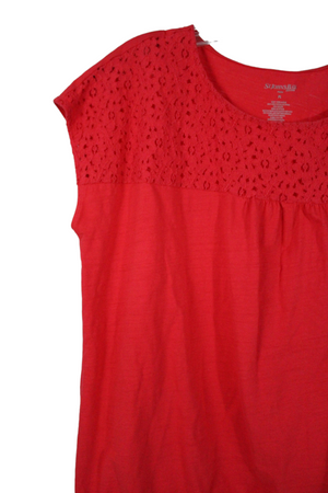 St. John's Bay Pink Top | L Petite