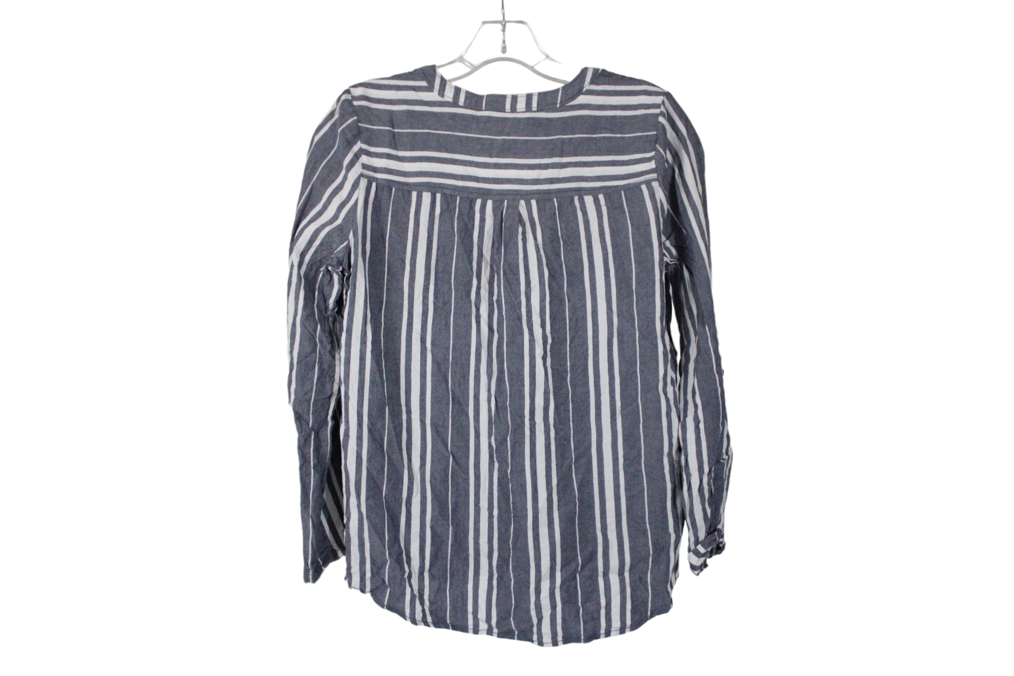 a.n.a Blue Striped Top | XS