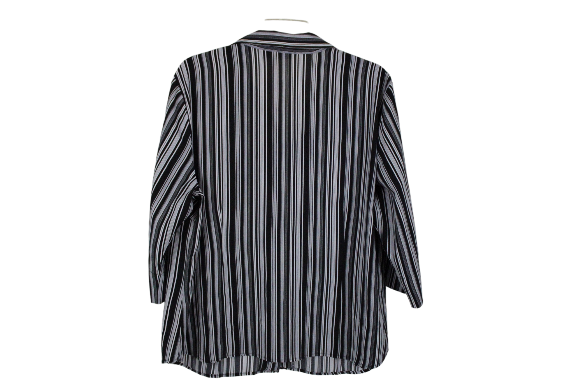 Covington Black Striped Top | 18W