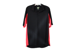 Izod PerformX Cool FX Xtreme Fuction Golf Black Polo Shirt L Jubilee Thrift