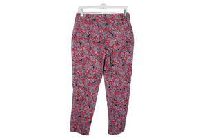 Talbots Red Blue Pants | 6