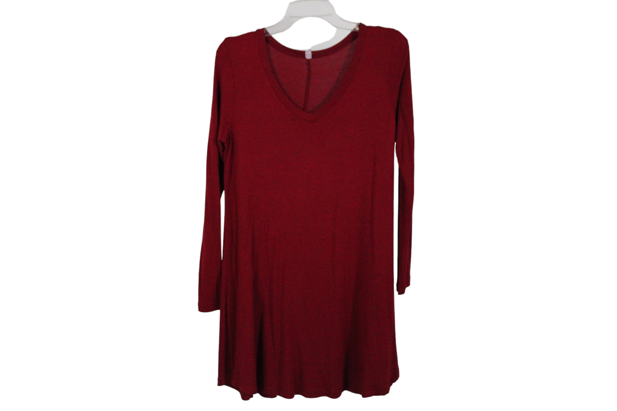 Popana Red Tunic Top | M