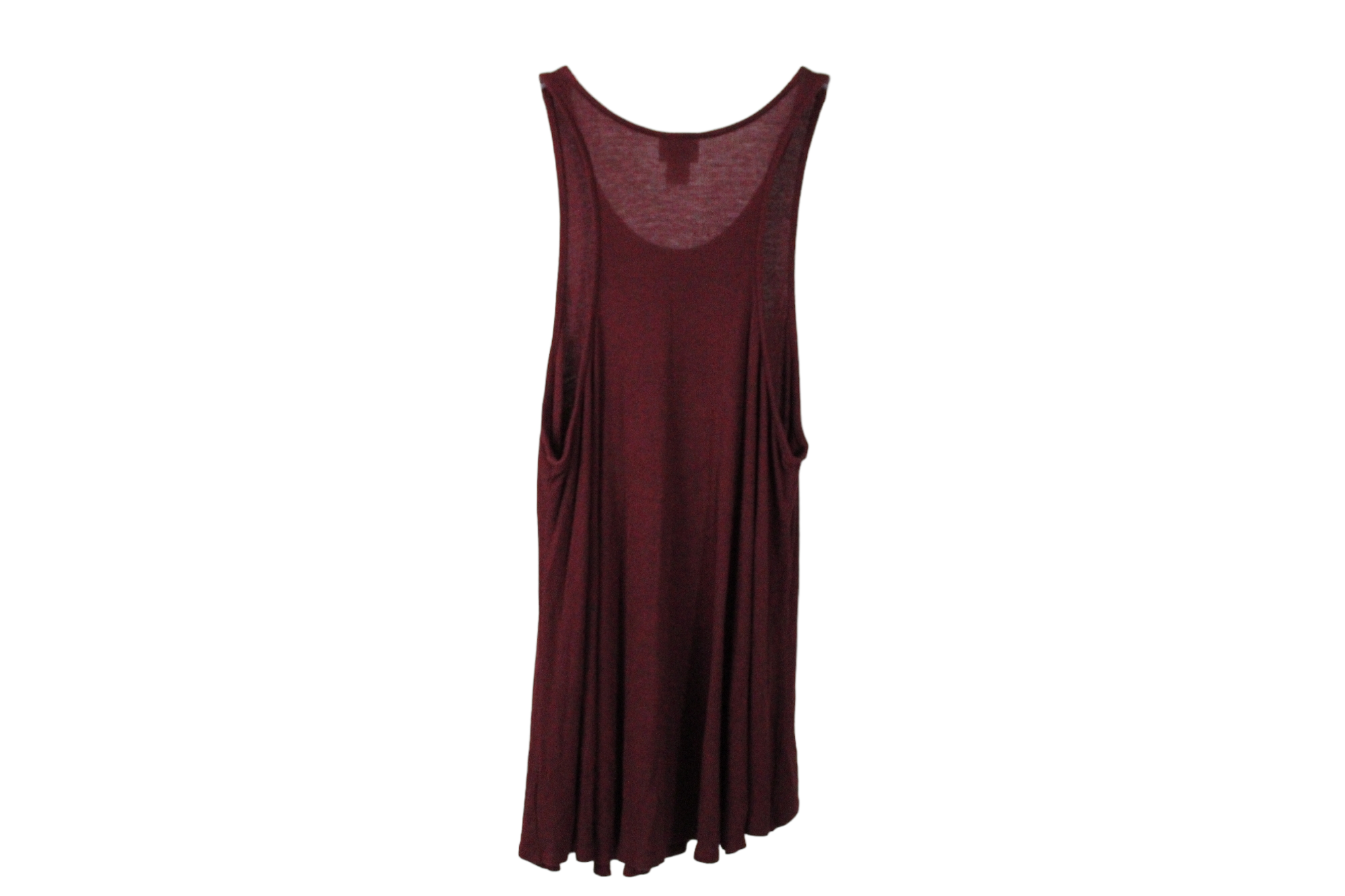 Mossimo Maroon Rib Tank | L