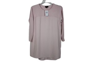 NEW J.Jill Wearever Collection Pale Pink Rosewater Top | S