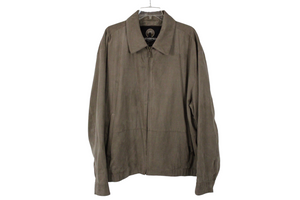 Weatherproof Brown Suede Jacket | XXL