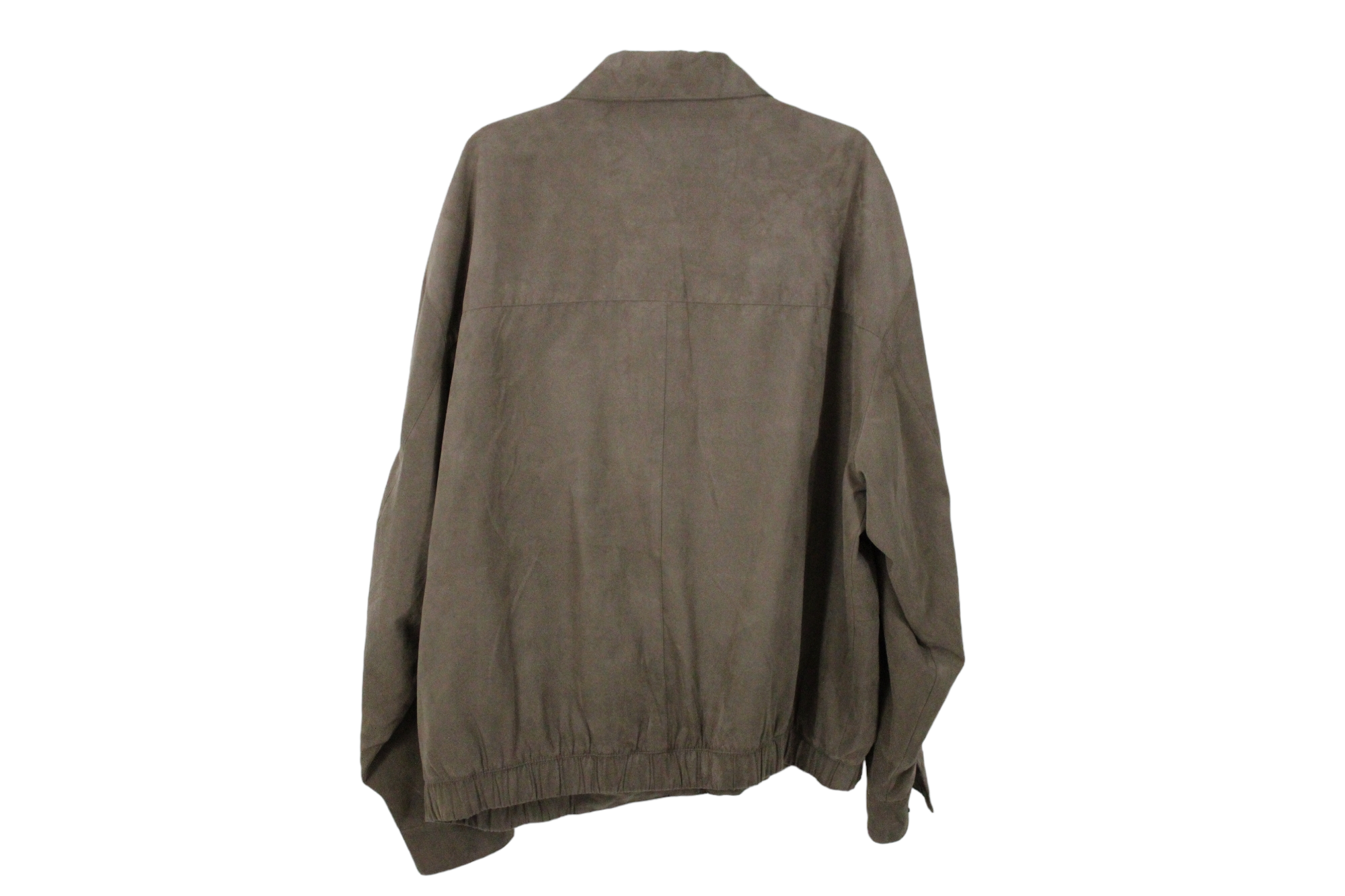 Weatherproof Brown Suede Jacket | XXL