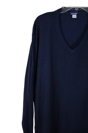 Basic Editions Navy Blue Knit Sweater | 4XL