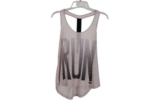 Live Love Dream Pale Pink RUN Tank | S