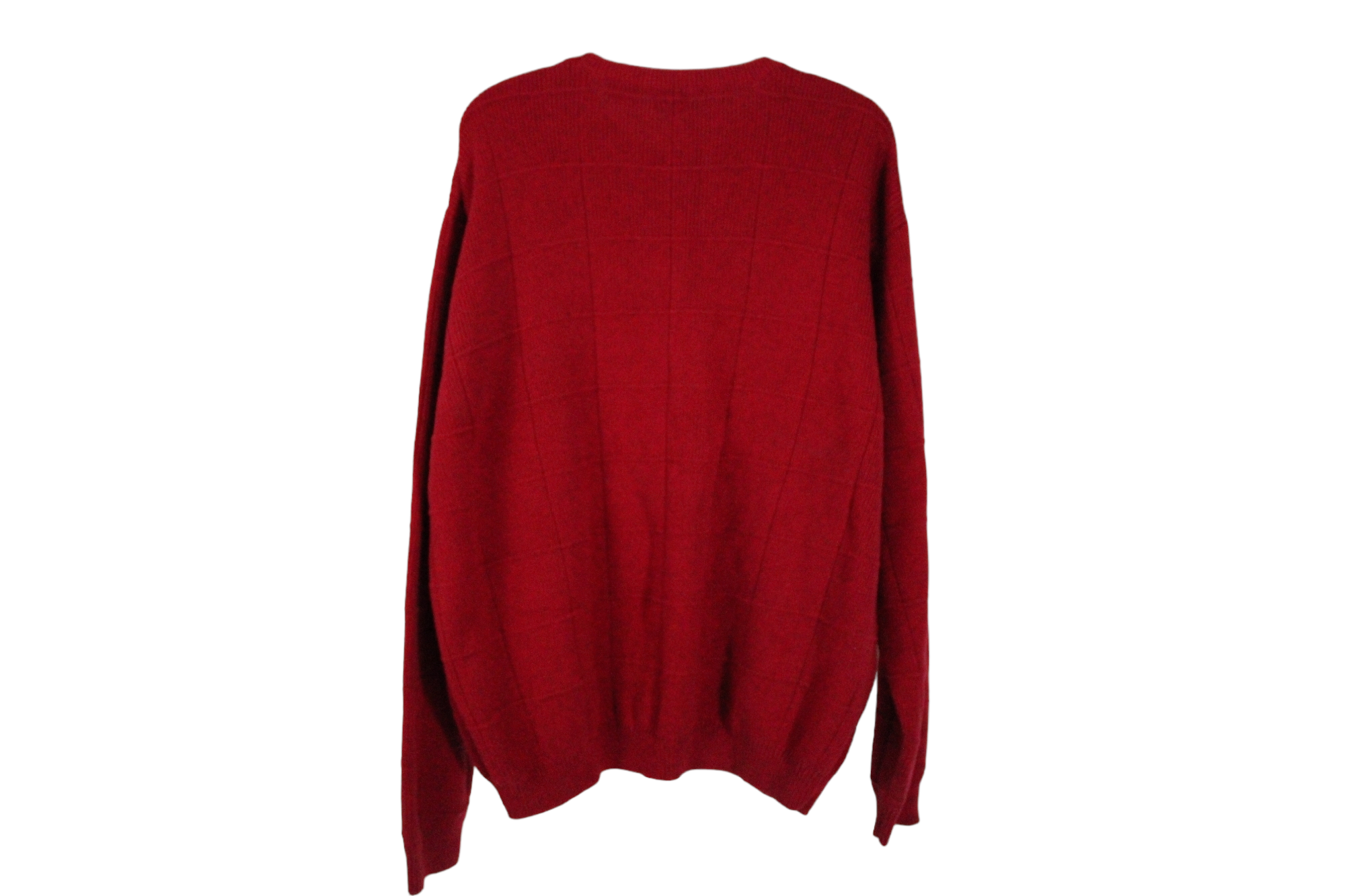 Arrow Red Knit Sweater | XL