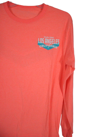 Los Angeles Neon Pink Long Sleeved Shirt | S