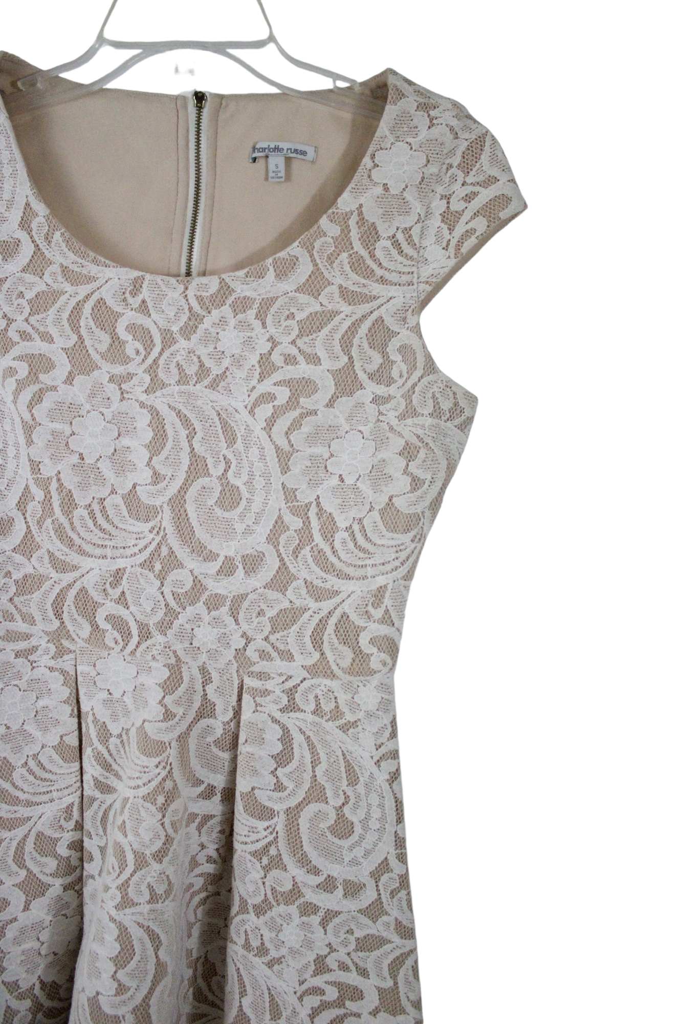 Charlotte russe hotsell white lace dress