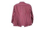 Talbots Pink Plaid Shirt | L Petite