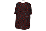 LuLaRoe Black Red Tunic Top | XS