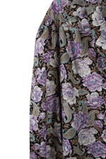 Lady Devon Purple Floral Blouse | 26W