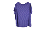 Athletic Works Purple Striped Top | XXXL