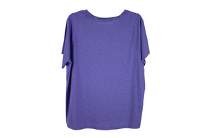 Athletic Works Purple Striped Top | XXXL