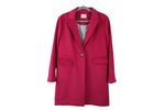 Court & Rowe Fusia Pink Wool Coat | L