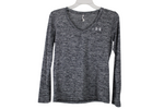 Under Armour HeatGear Gray Long Sleeved Shirt | XS